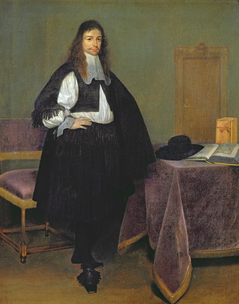 Portret van een Man, c.1660 door Gerard ter Borch