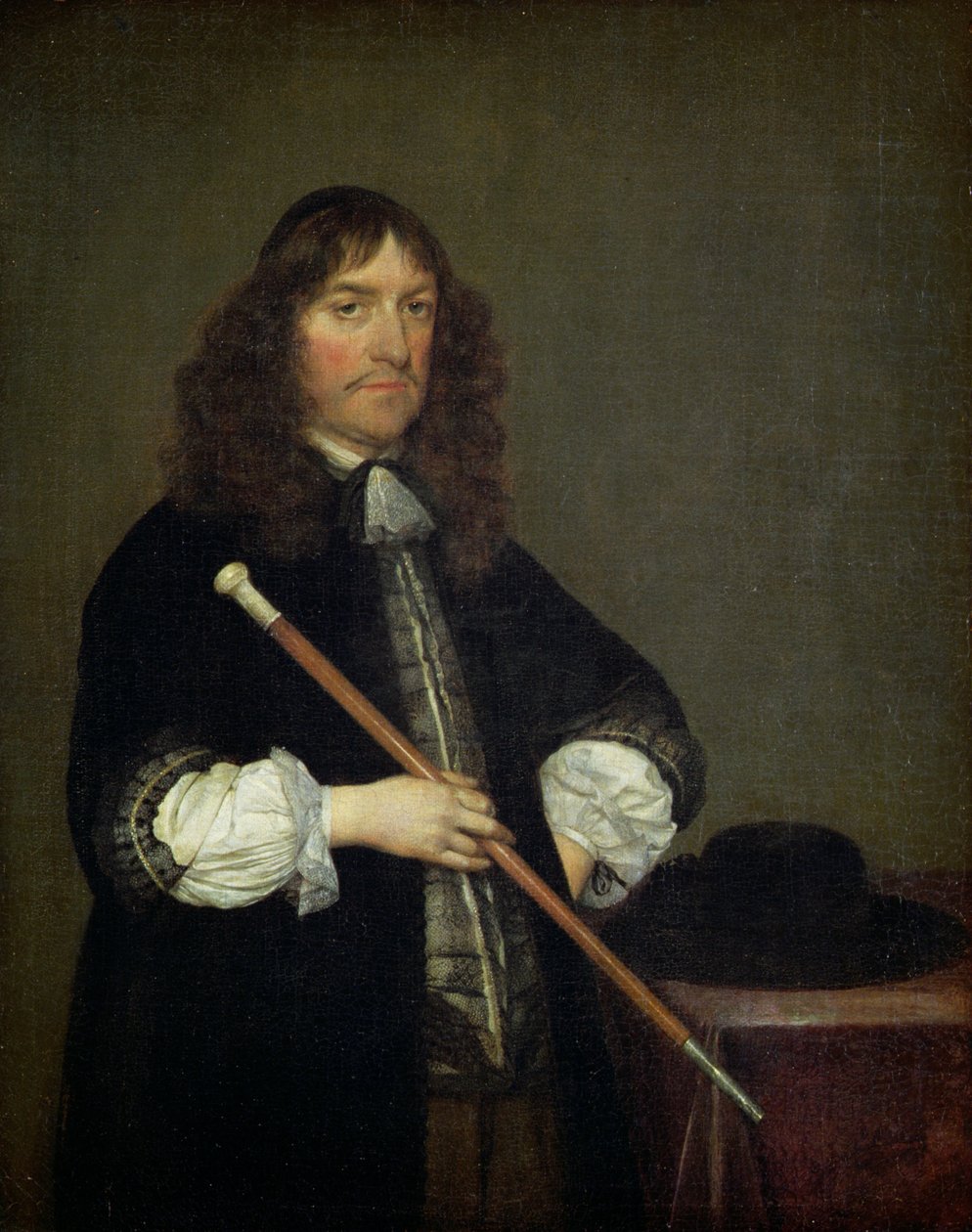 Portret van de burgemeester van Amsterdam Nicolaes Pancras (1622-78), 1670 door Gerard ter Borch