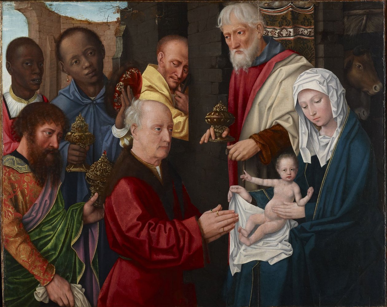 Aanbidding der Wijzen door Gerard David