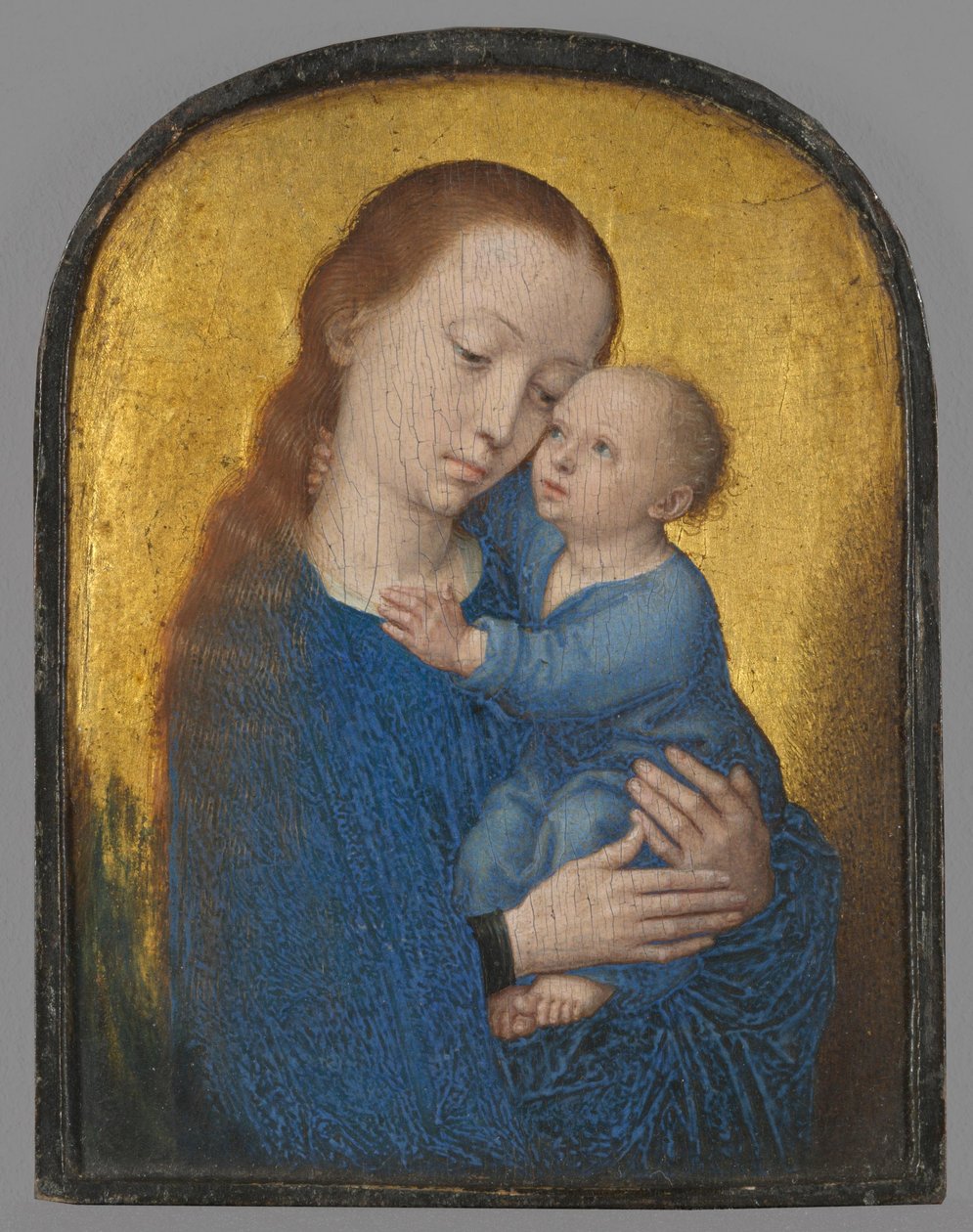 Onderdeel van een tweeluik: Maria met het Kind door Gerard David