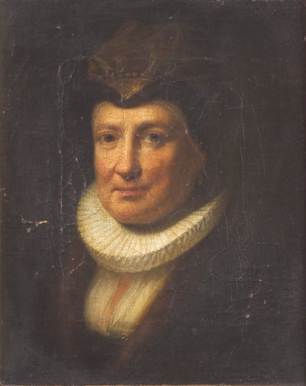 Portret van de moeder van de kunstenaar door Gerrit Dou