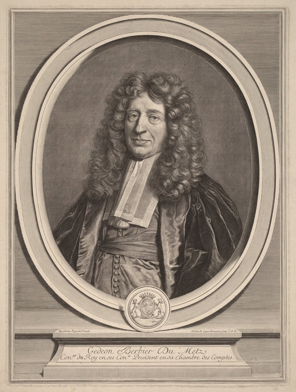 Gedeon Berbier-Du Metz door Gérard Edelinck