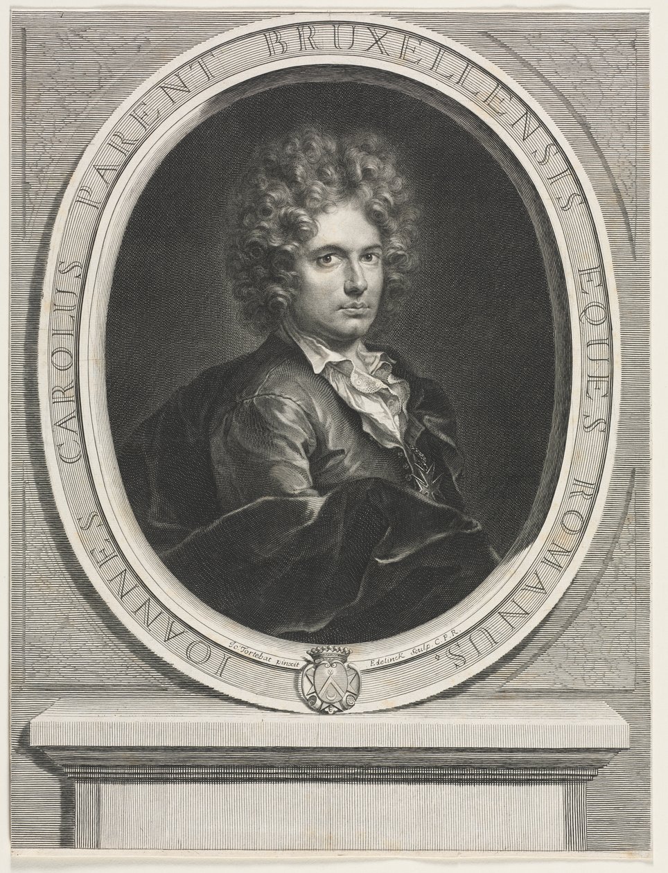 Jean Charles Parent door Gérard Edelinck