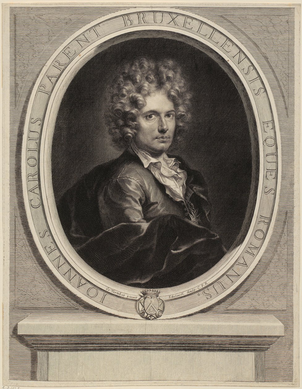 Portret van Pierre de Montarsis door Gérard Edelinck