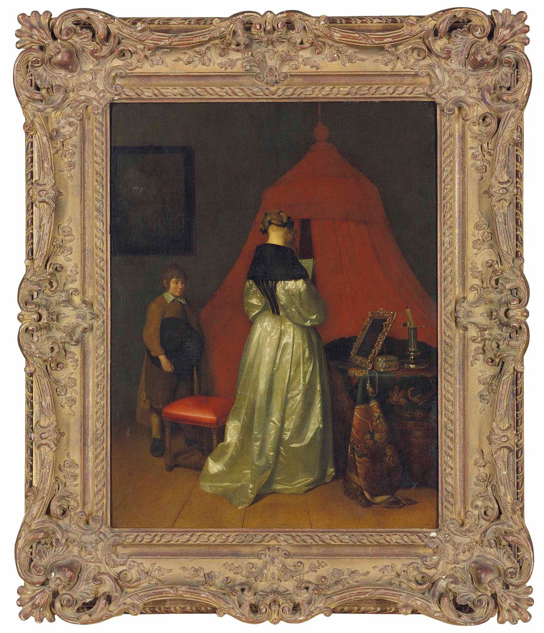 De brief, 1660 door Gerard ter Borch