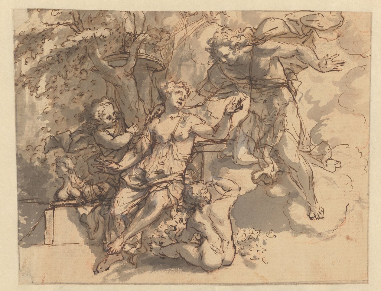 Mythologische of allegorische voorstelling door Gerard de Lairesse (rejected attribution)