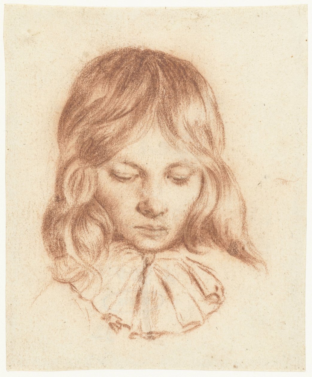 Jongen met neergeslagen ogen door Gerard ter Borch (II)