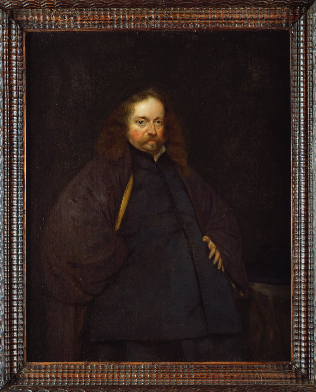 Portret van een Oudere Man door Gerard ter Borch