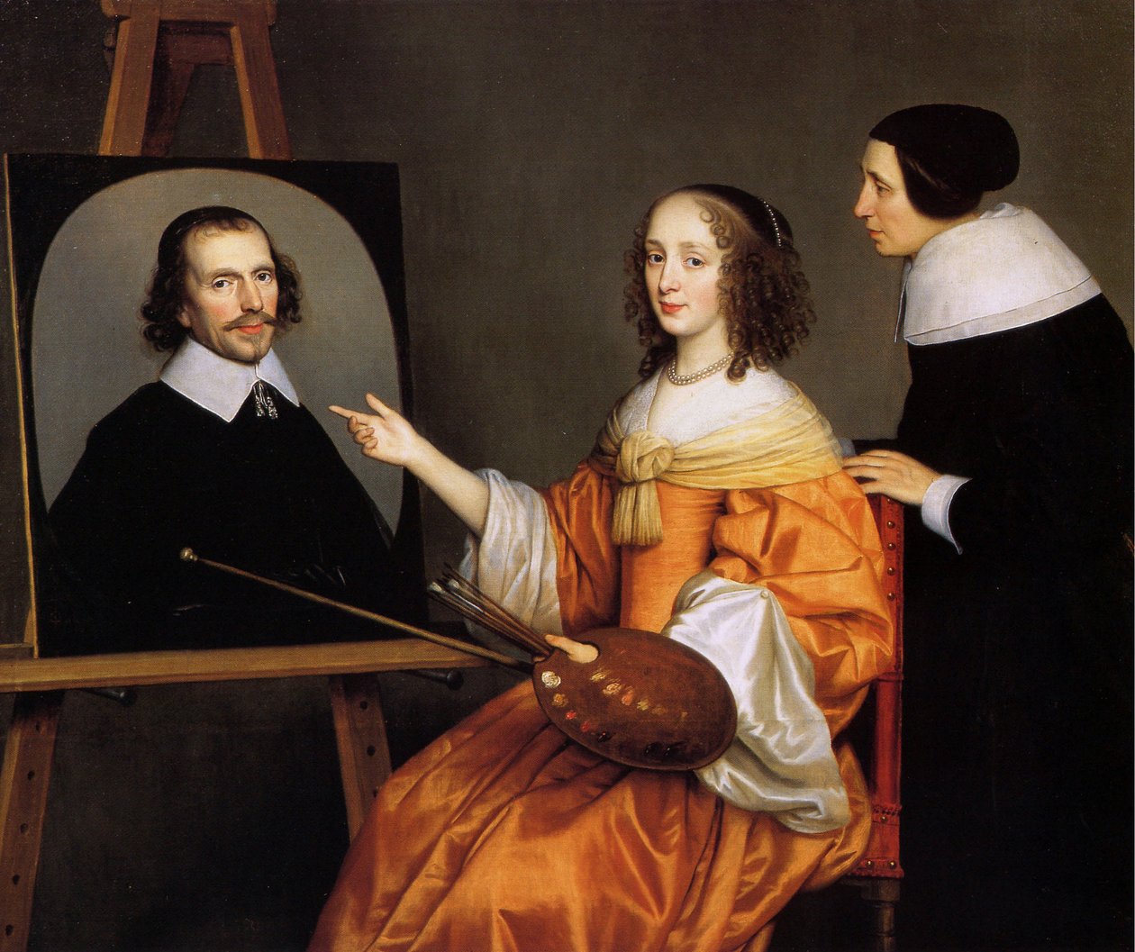 Dutch: Margaretha Maria de Roodere (c. 1625-1666) Margaretha Maria de Roodere (c. 1625-1666) door Gerard van Honthorst