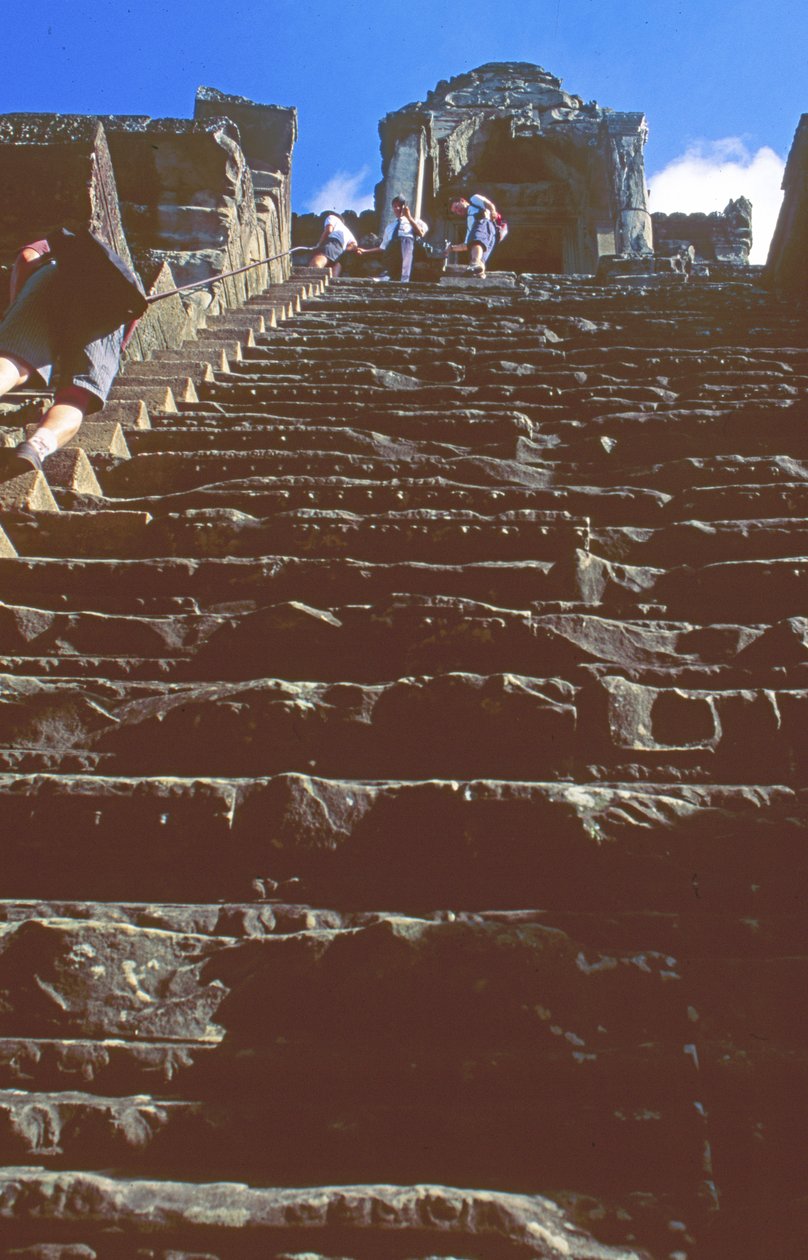 Kambocha: De Khmer tempelruïnes in Ankor Wat (foto) door Gerd Michael Müller