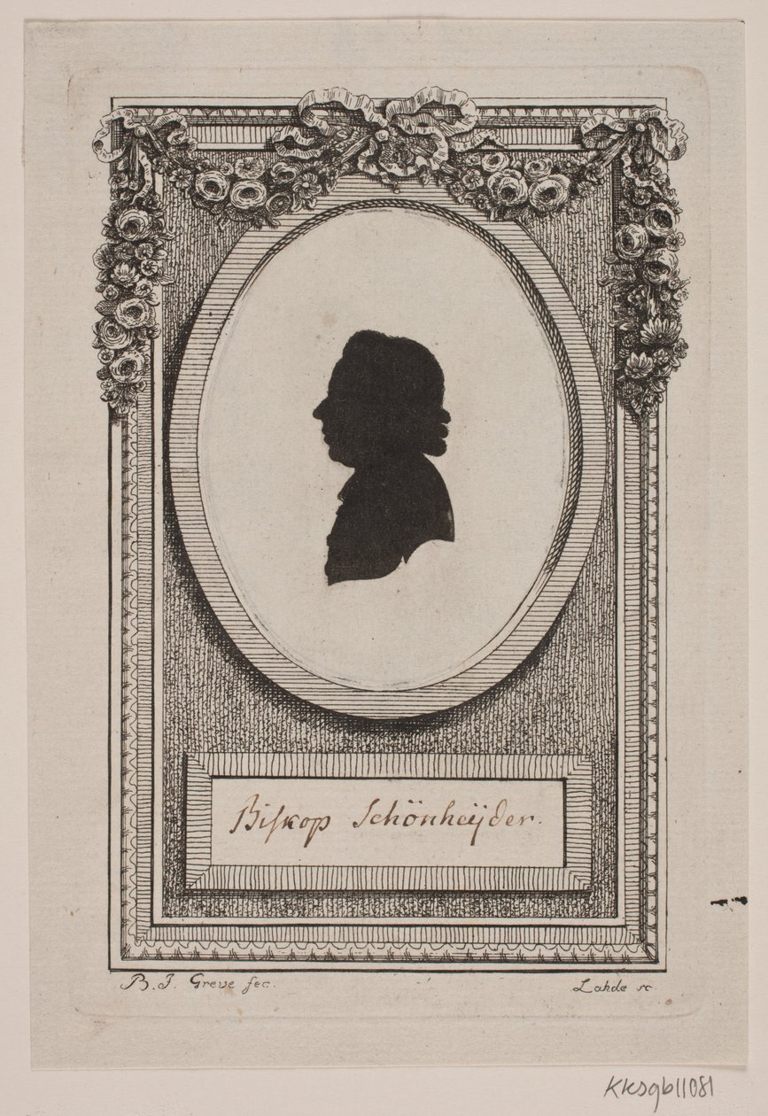 Deens: Biskop Schönheyder door Gerhard Ludvig Lahde