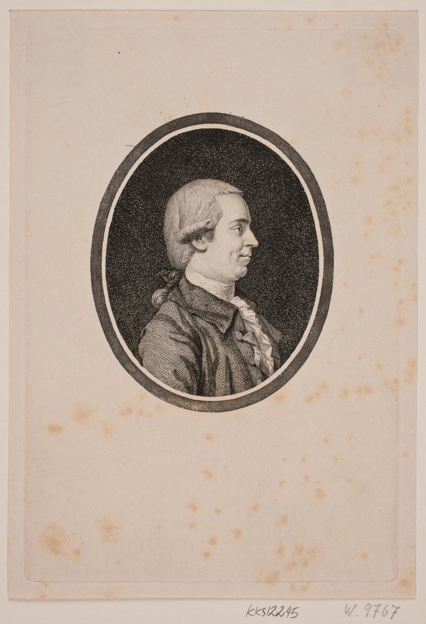 Johan Ludvig Reventlow door Gerhard Ludvig Lahde