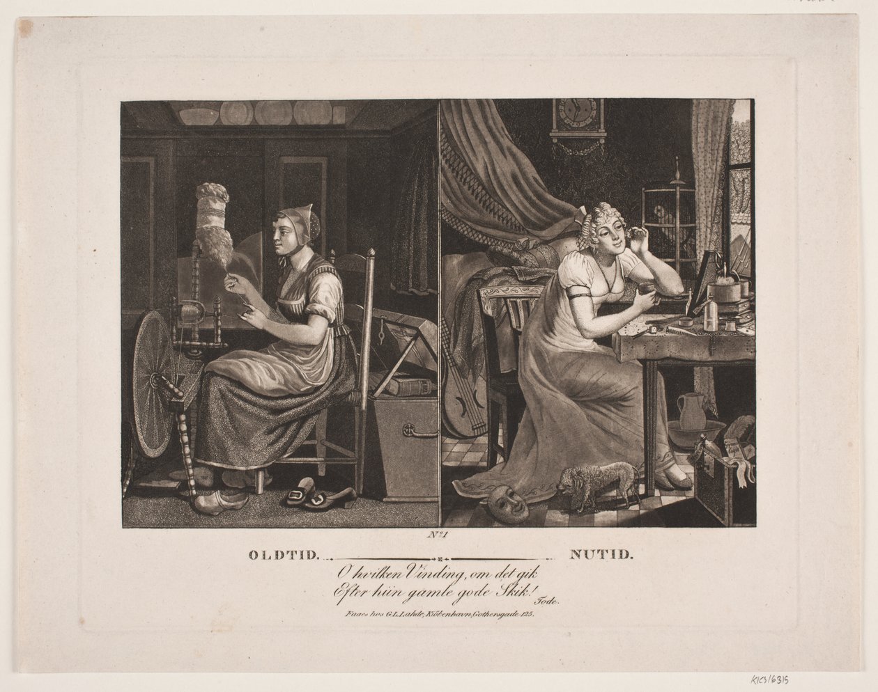Oudheid - heden no. 1 door Gerhard Ludvig Lahde