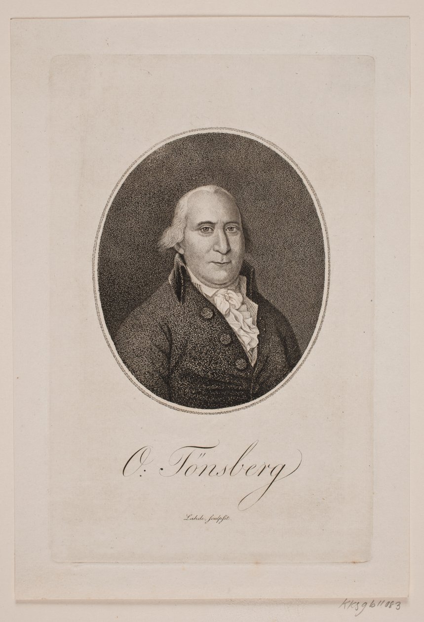 Otto Thott Tønsberg door Gerhard Ludvig Lahde