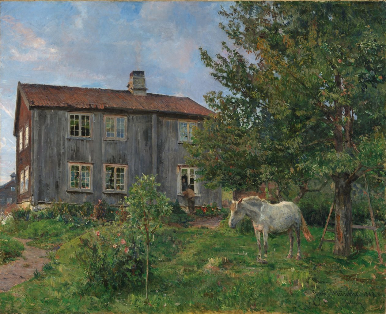 Op de boerderij, Ulvin door Gerhard Munthe