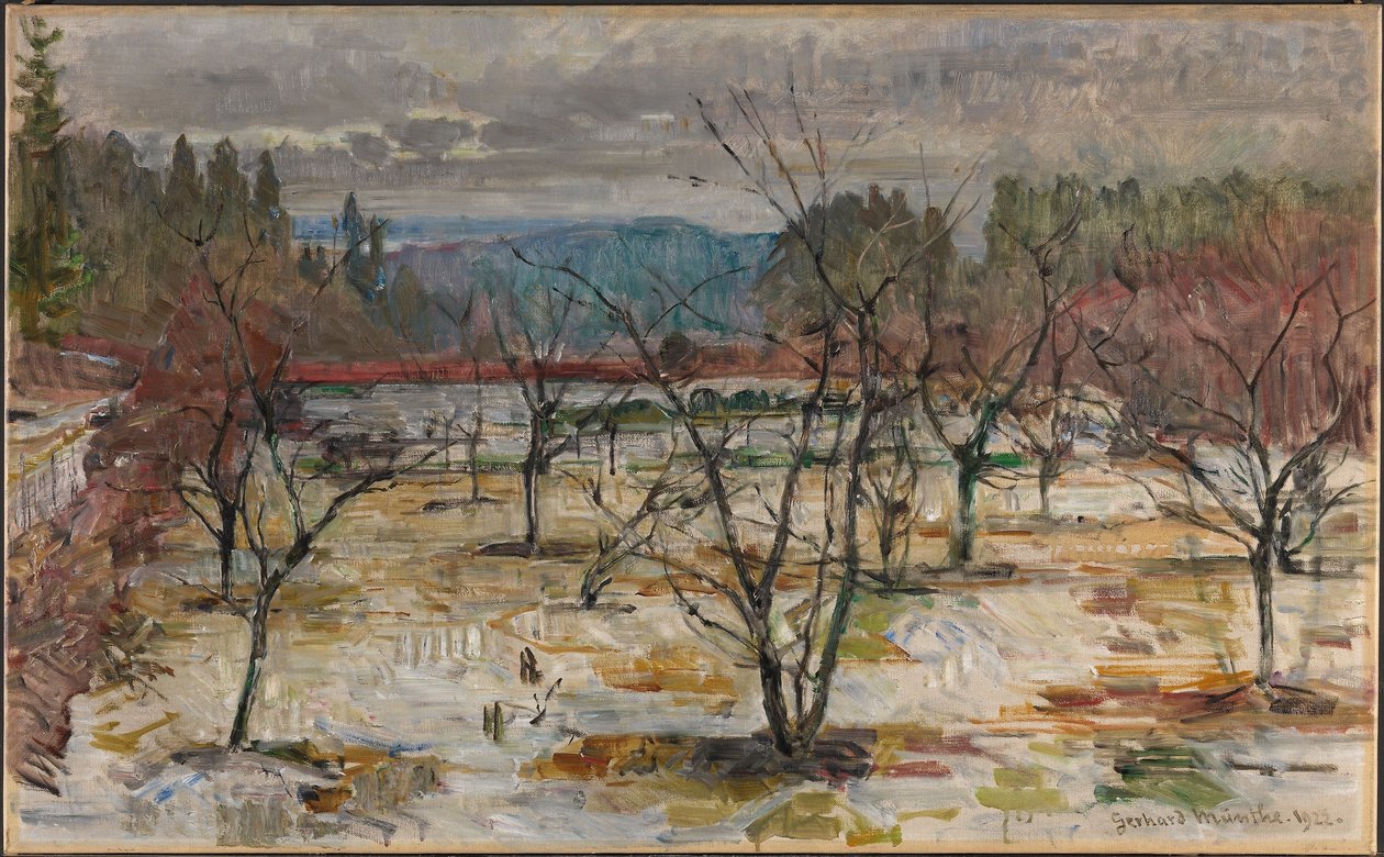 Vroege lente door Gerhard Munthe