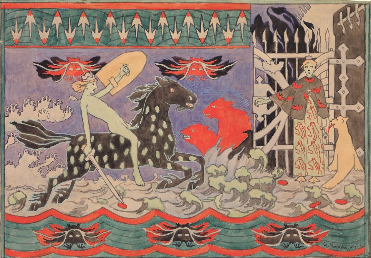Het paard uit de hel door Gerhard Munthe