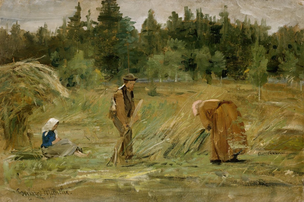 Het veld van de arme man door Gerhard Munthe