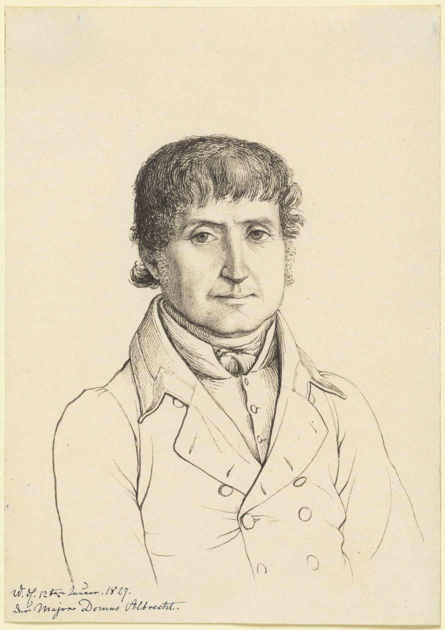 Hofmeester Albrecht door Gerhard Wilhelm von Reutern