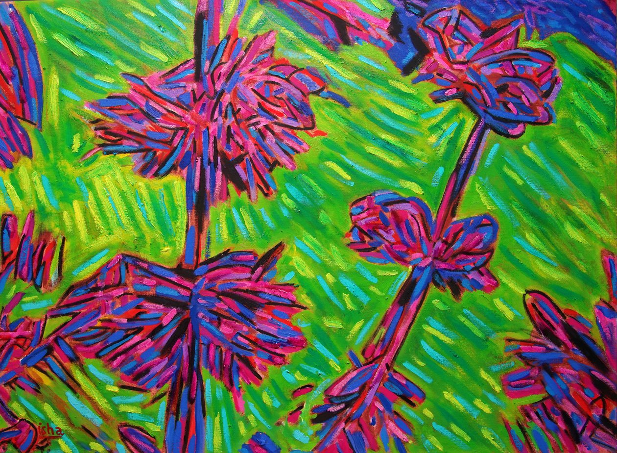 Abstracte Imaginaire Bloemen, 2021 door Gerhardt Isringhaus