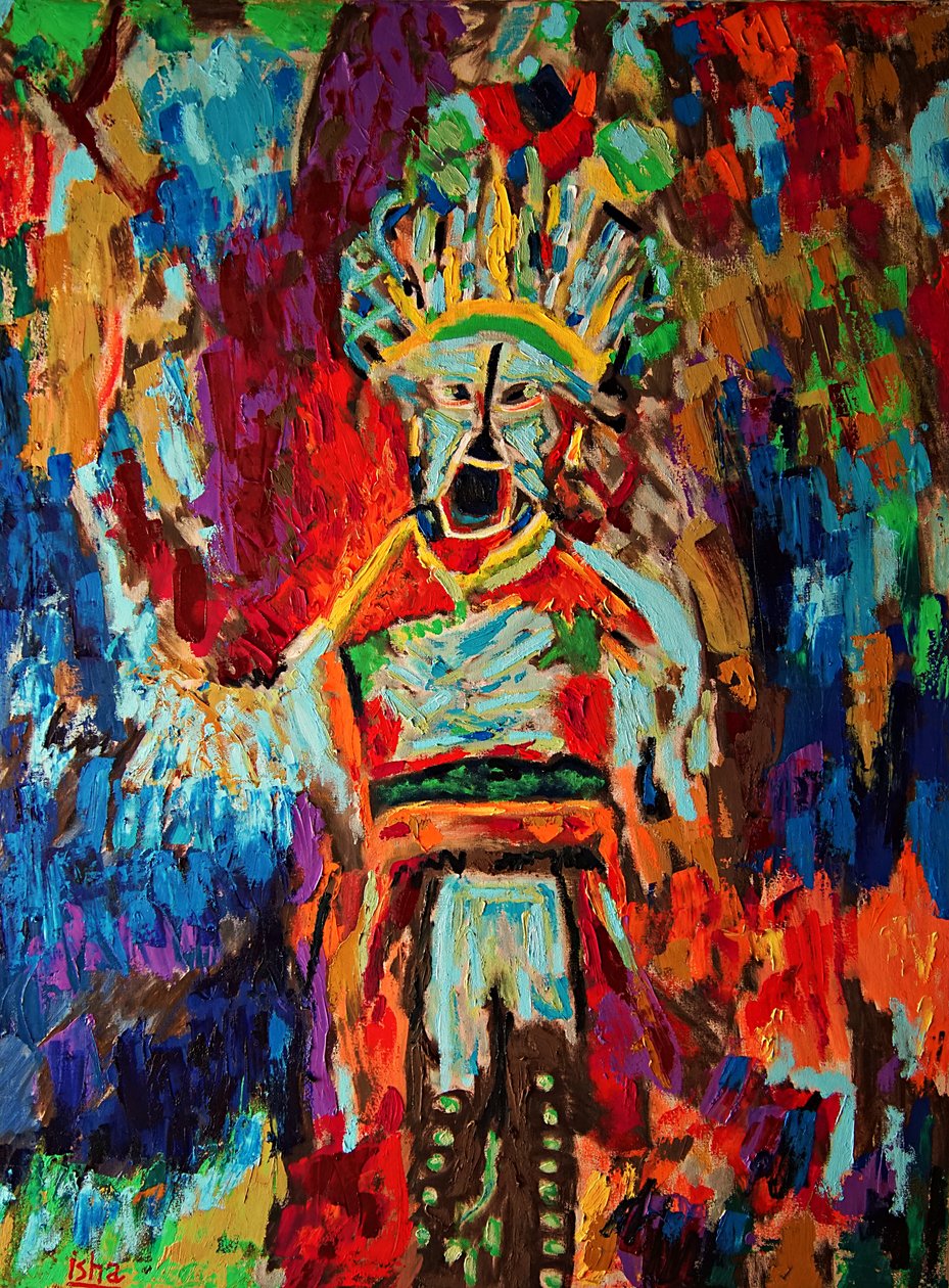 Inca Sjamaan, 2019 door Gerhardt Isringhaus