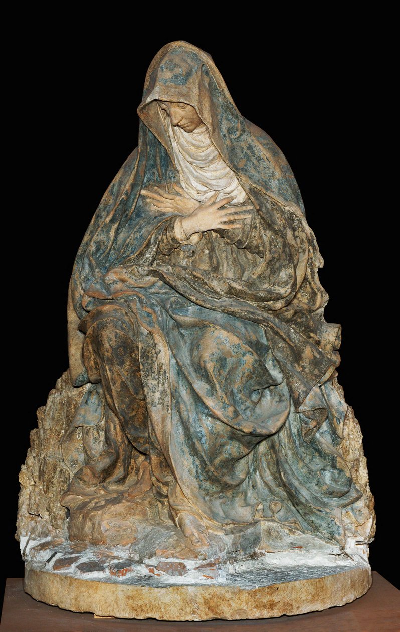 Onze-Lieve-Vrouw van Smarten - Mater Dolorosa ... door Germain (attr to) Pilon