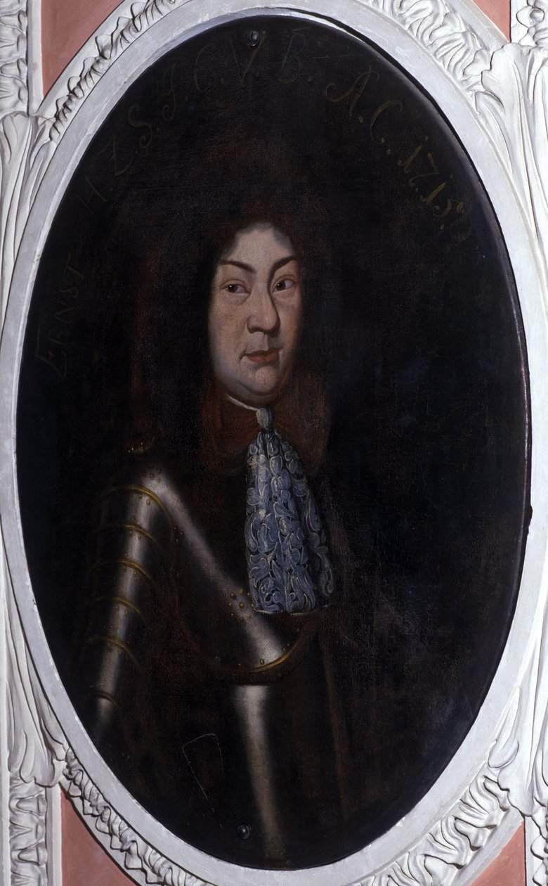 Ernst von Hildburghausen, Hertog van Saksen, Juelich, Cleve en Berg door German School