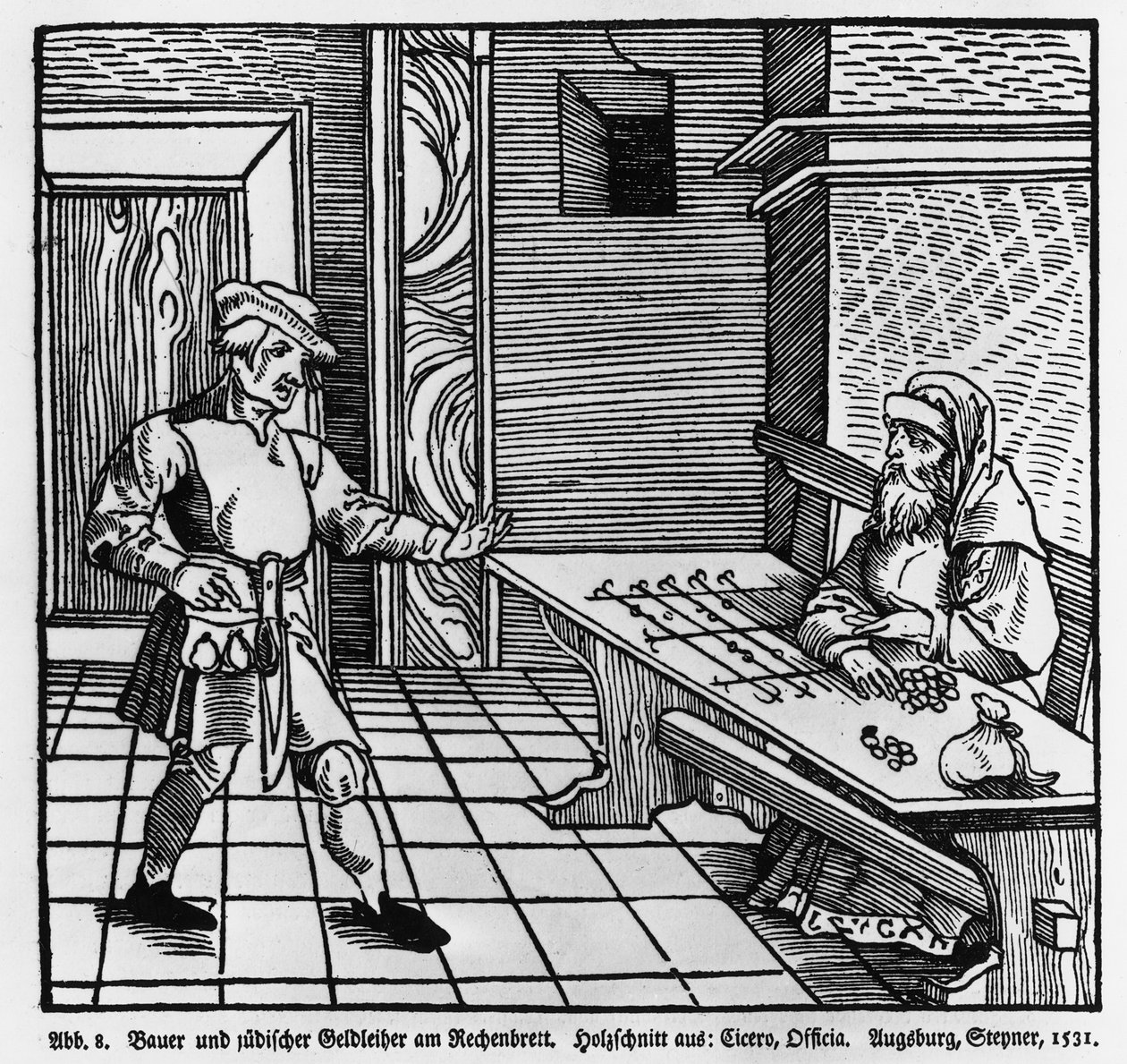 Geldschieter, 1531 door German School