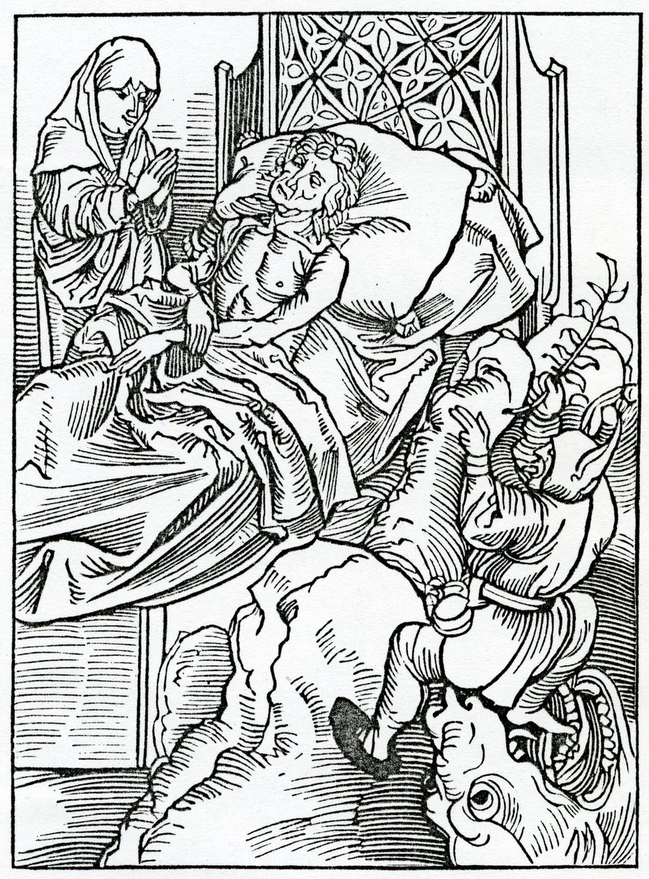 Van hen die oordeel vellen over anderen, illustratie uit Alexander Barclay