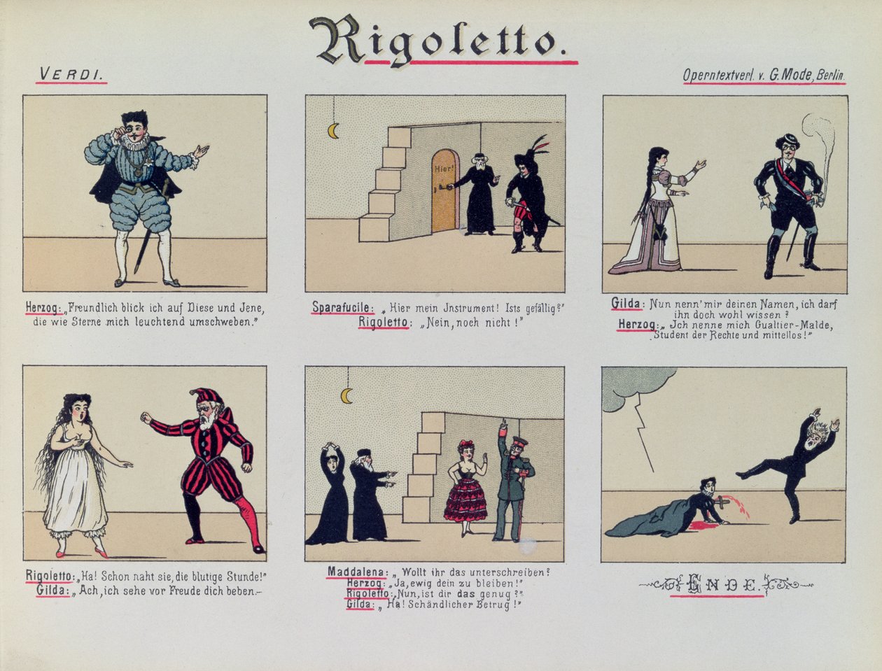 Scènes uit de opera 