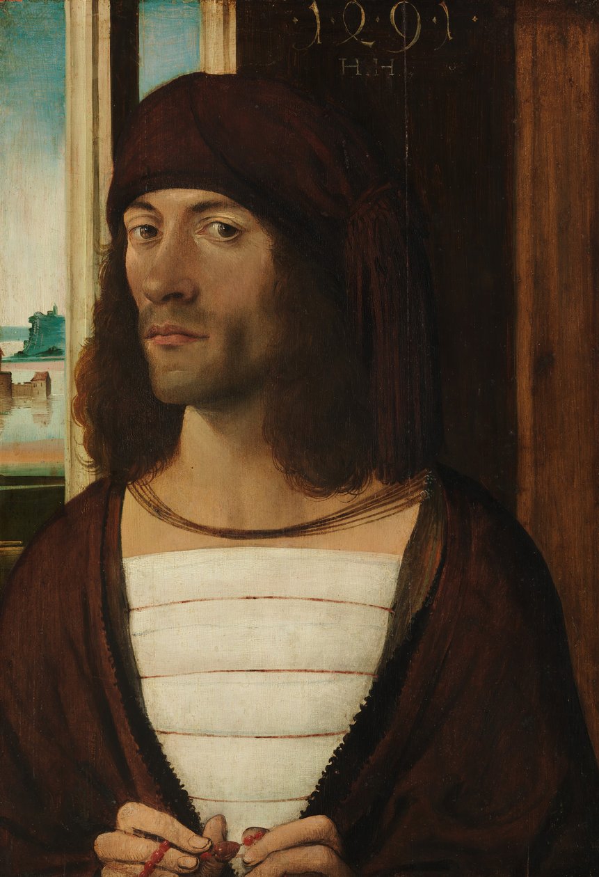 Portret van een man, 1491 door German