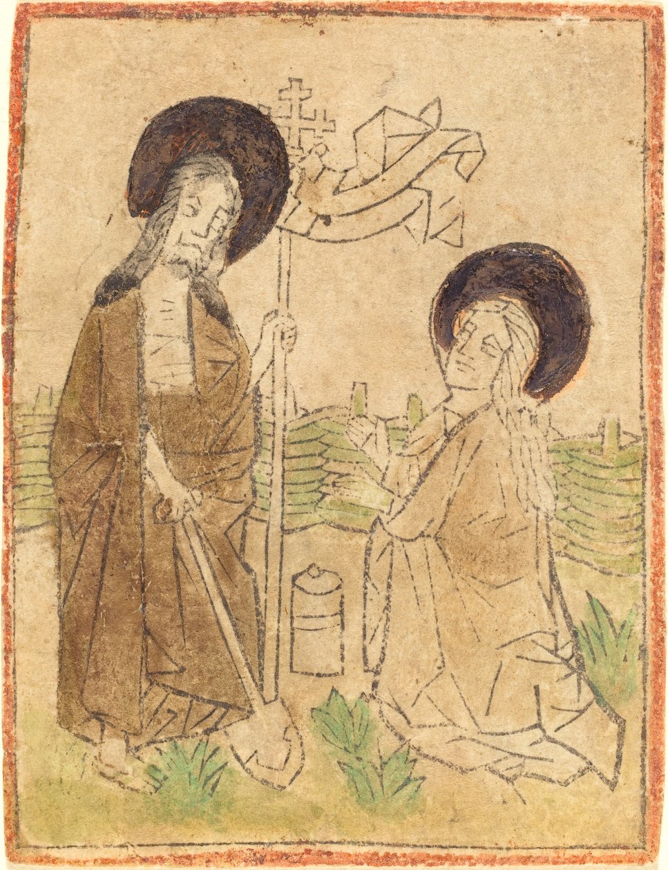 Christus Verschijnt aan Maria Magdalena door German 15th Century