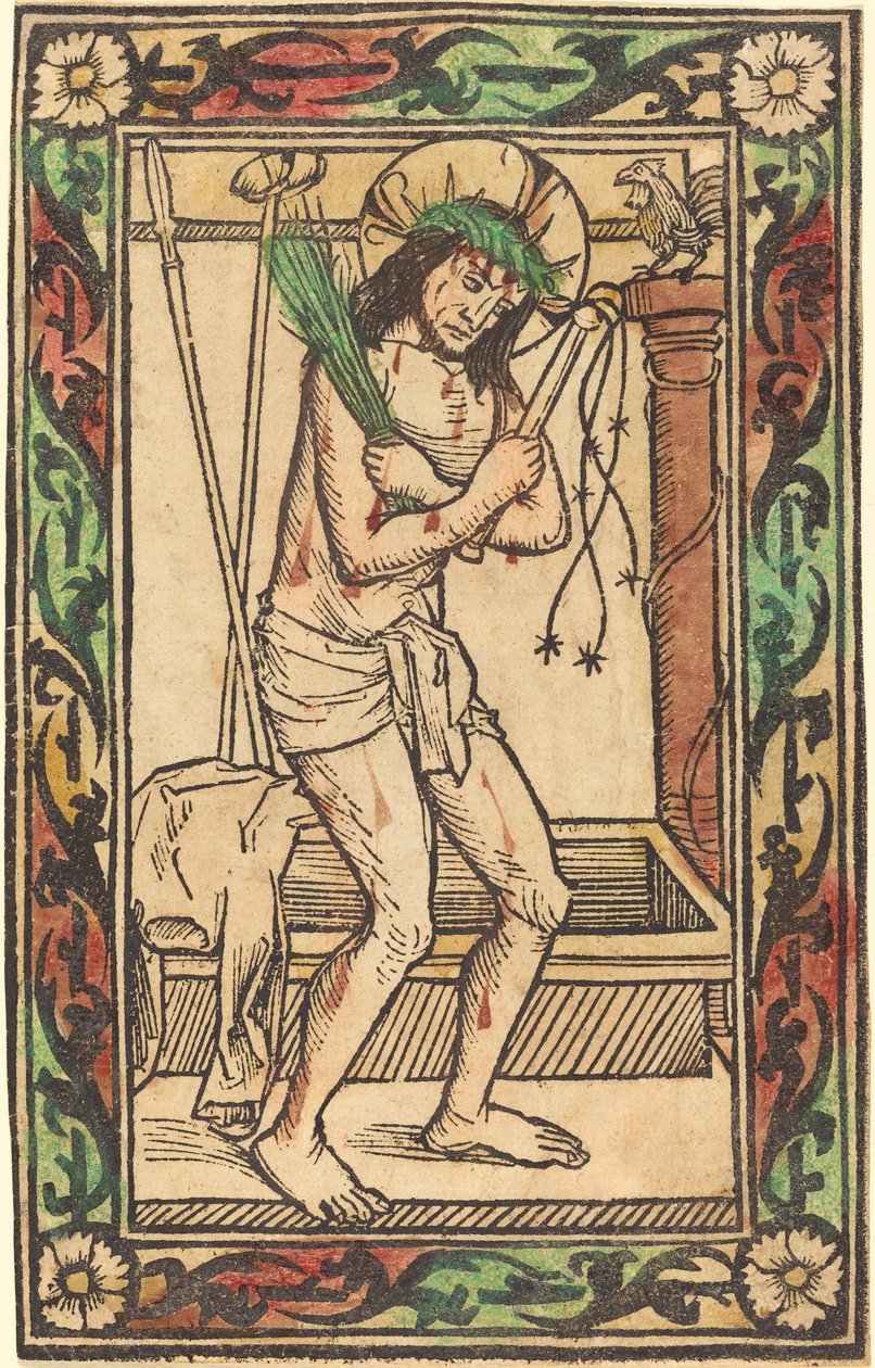 Christus als de Man van Smarten door German 15th Century