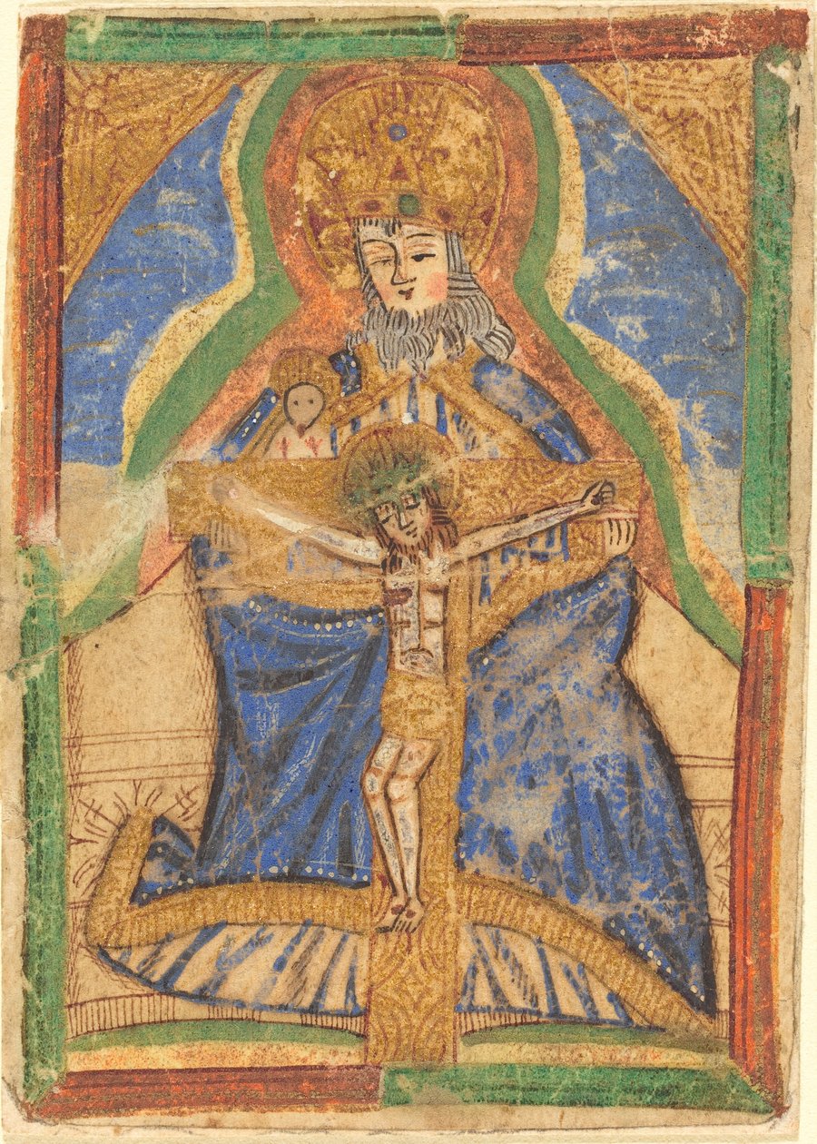 De Drie-eenheid door German 15th Century