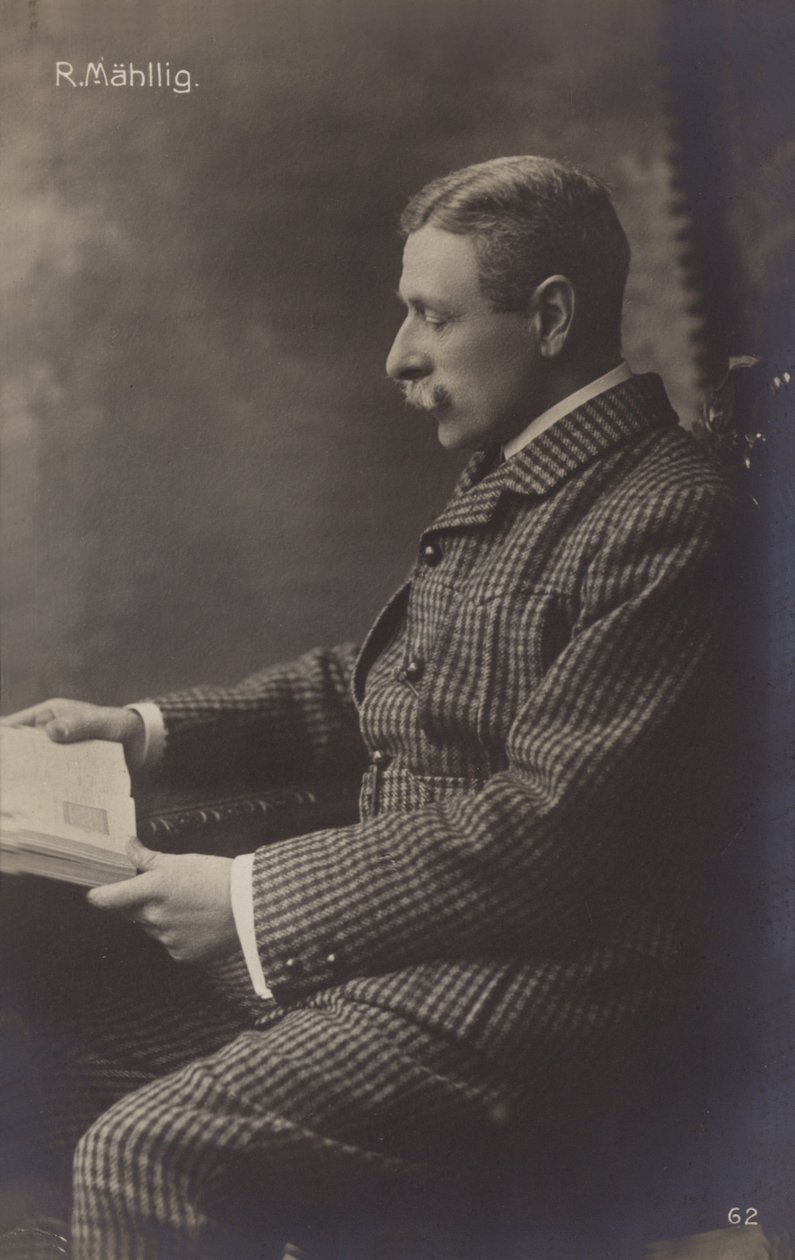 Portret van Ricardo Mahllig (z/w foto) door German Photographer