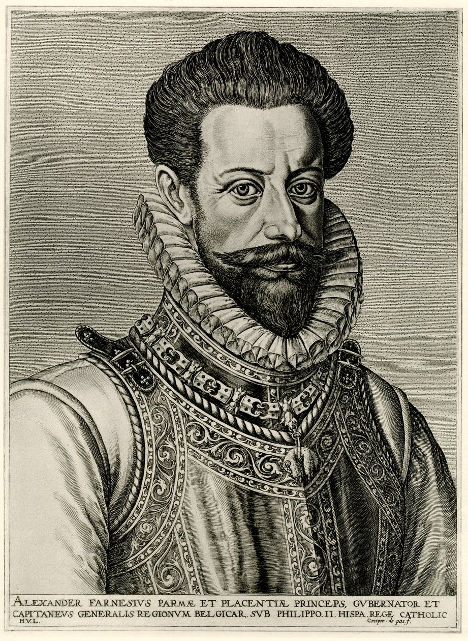 Allessandro Farnese door German School