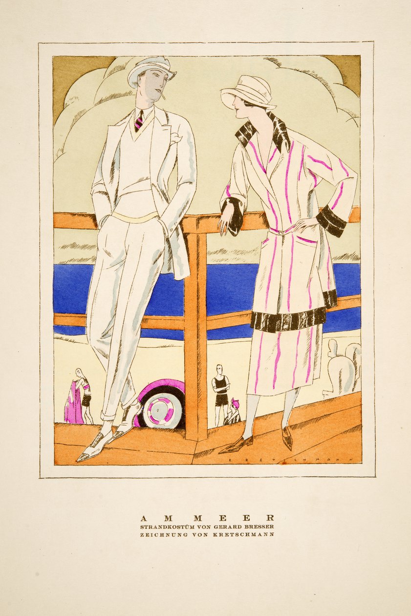 Ammeer, Outfits door Gerard Bresser, uit Styl, uitgegeven 1922 door German School