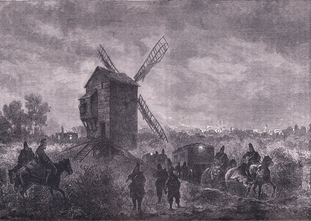 Voor Orleans, Cassells Geschiedenis van de oorlog tussen Frankrijk en Duitsland uitgegeven door Cassell and Company Limited, ca. 1890 door German School