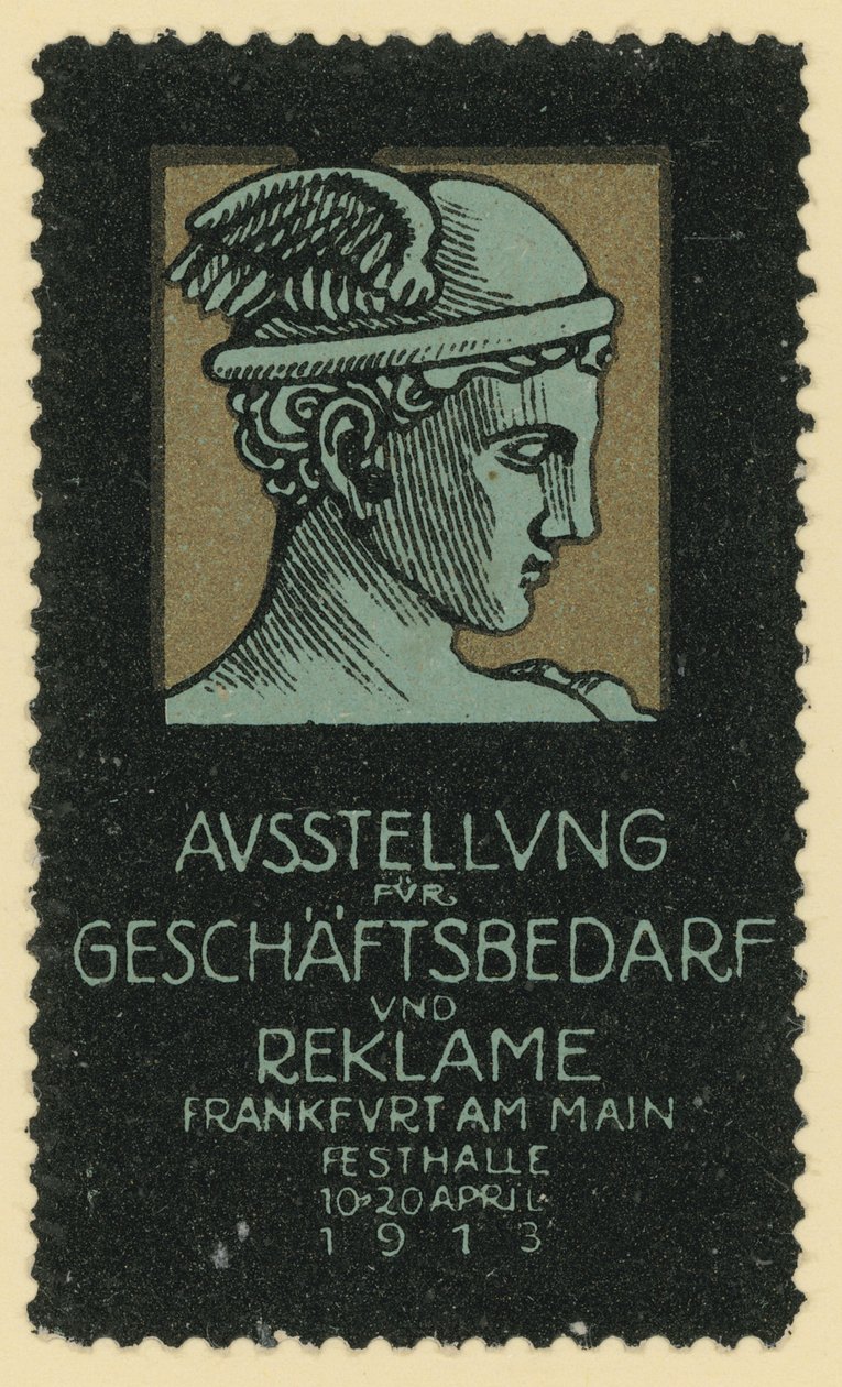 Bedrijfs- en reclametentoonstelling, Frankfurt, Duitsland door German School