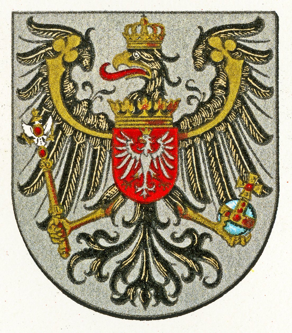 Wapen van Posen, ca. 1898 door German School