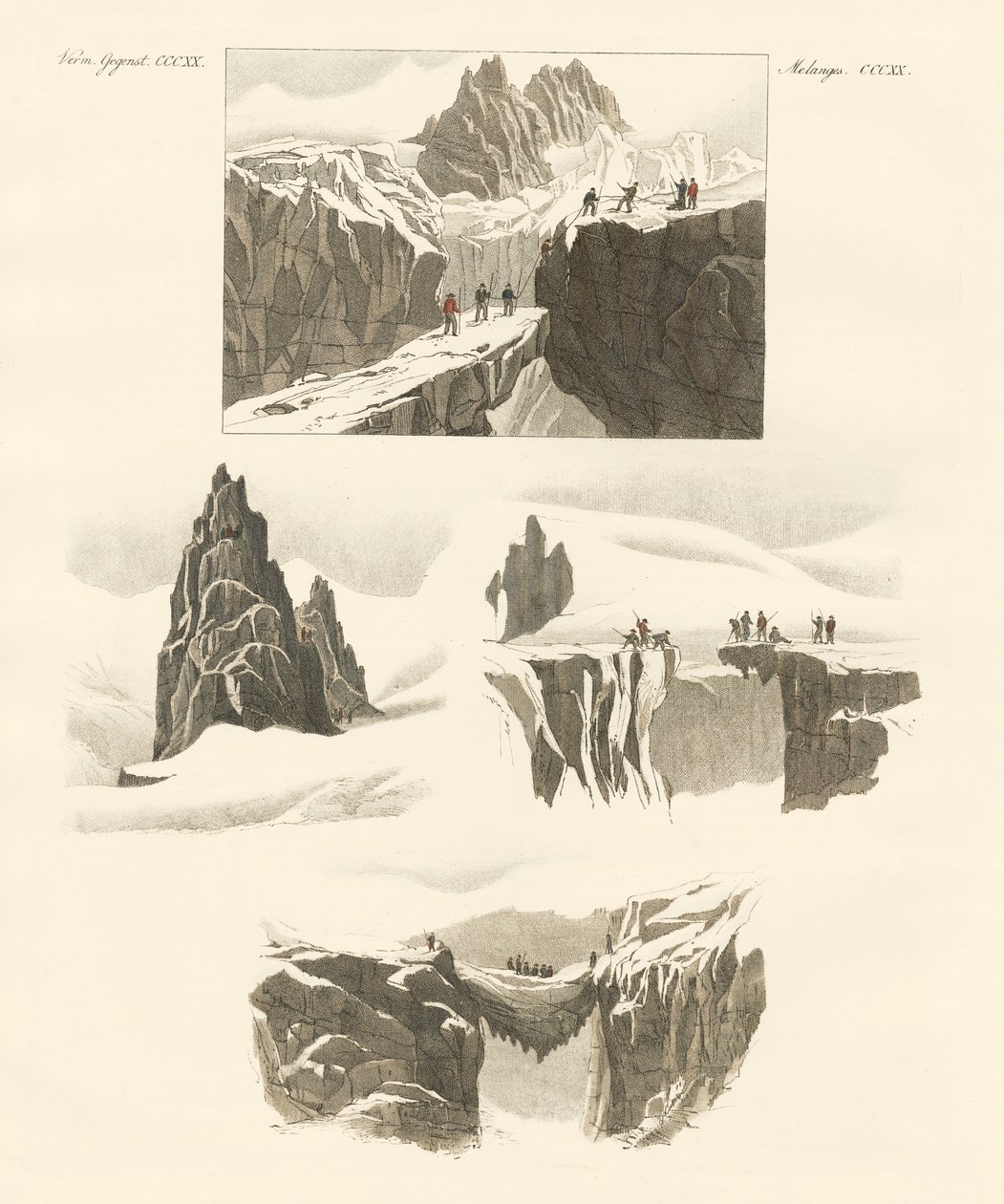 Over de beklimming van de Mont Blanc door German School