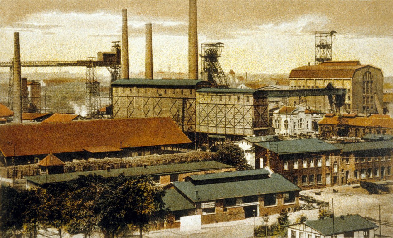 Concordia Kolenmijn, Oberhausen, Duitsland door German School