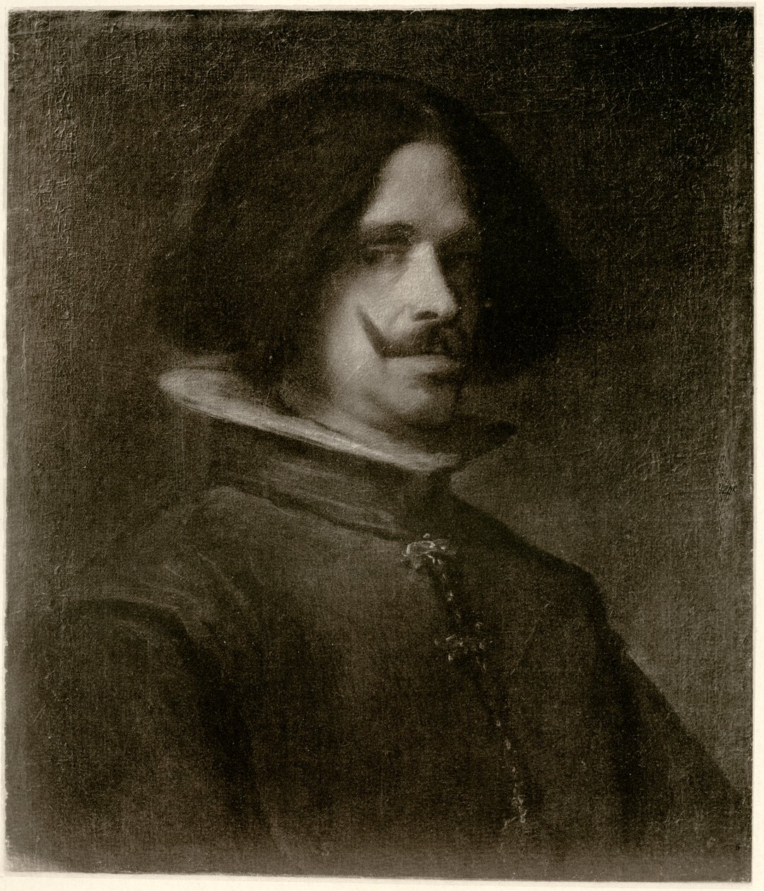 Diego Rodriguez de Silva y Velazquez, 1884-90 (fototype) door German School