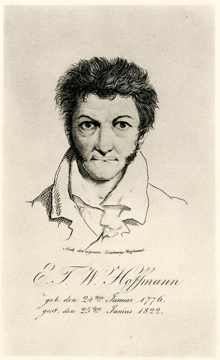 Ernst Theodor Amadeus Hoffmann (1776-1822) door German School