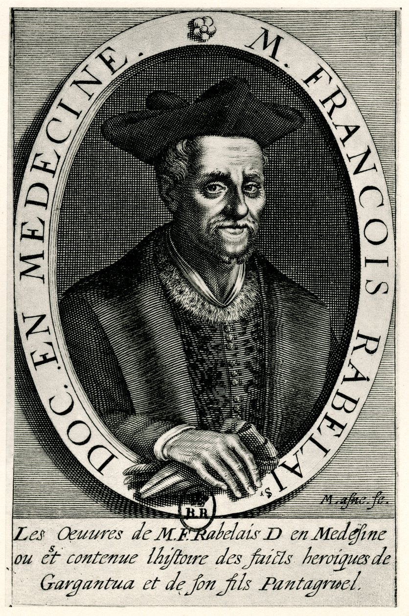 François Rabelais door German School