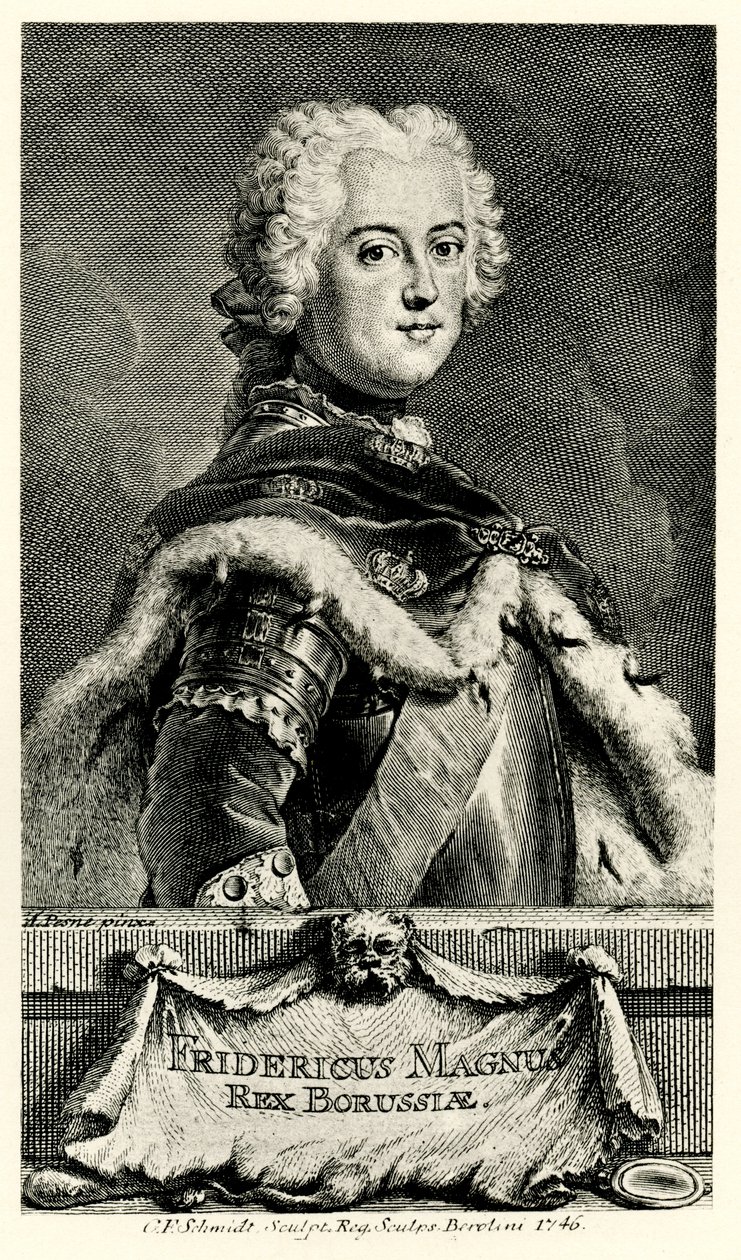 Friedrich II. der Grosse door German School