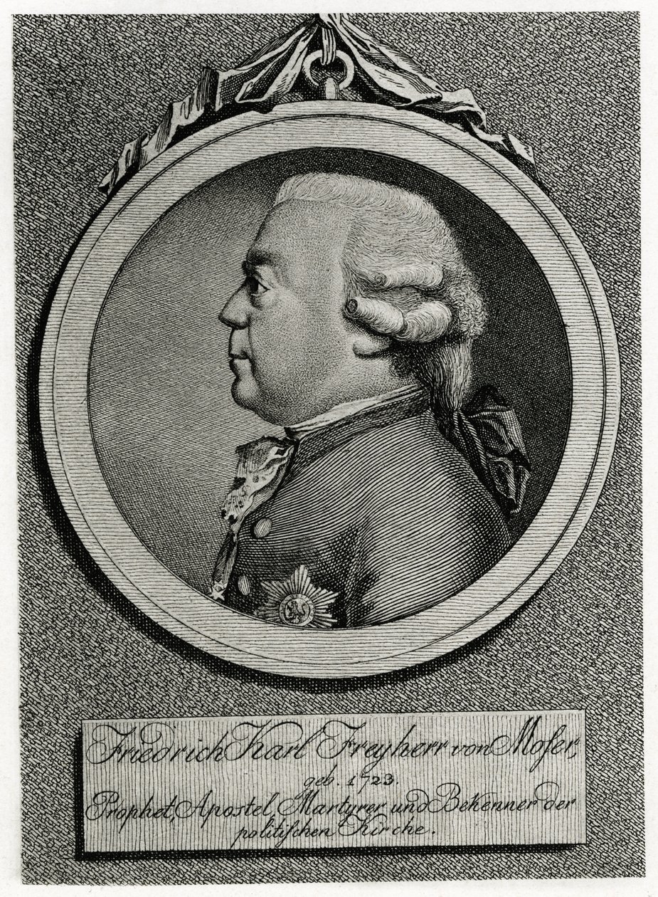 Friedrich Karl von Moser door German School