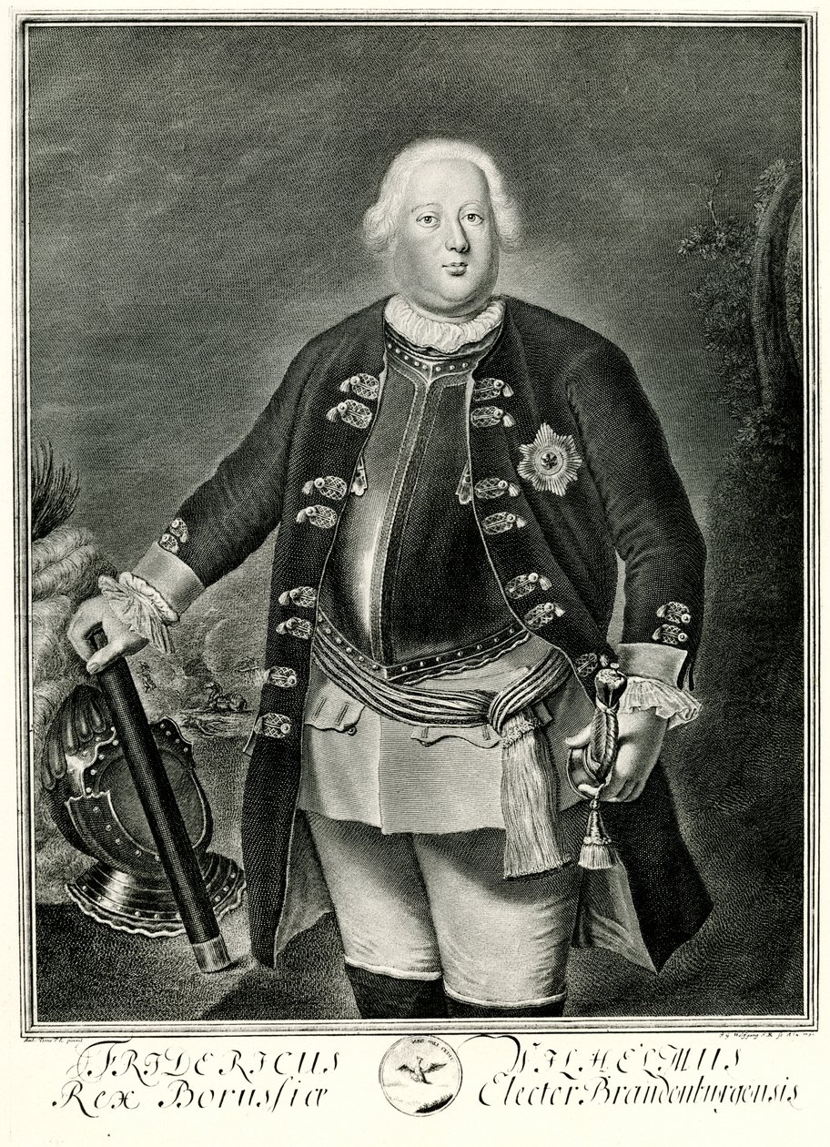 Friedrich Wilhelm I door German School
