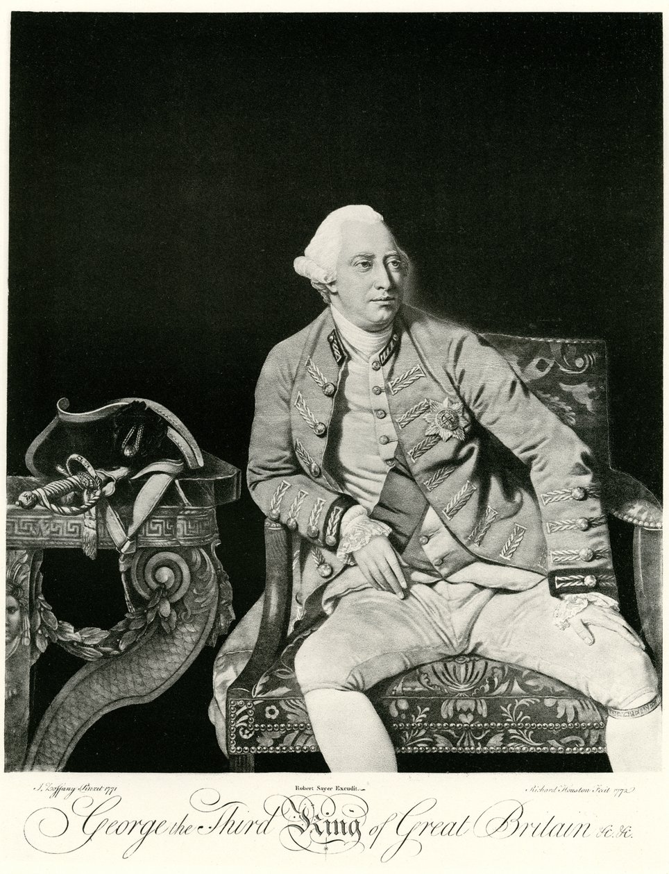 George III. door German School