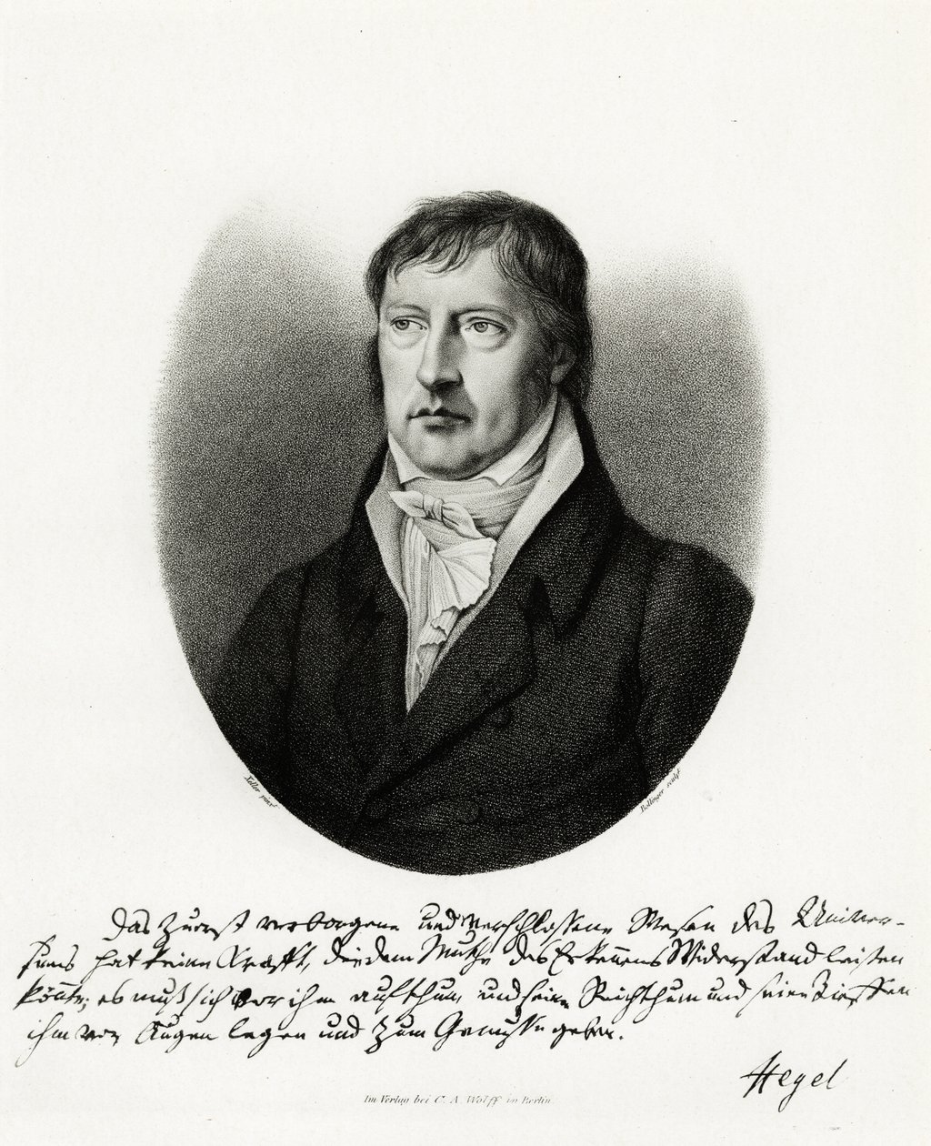 Georg Wilhelm Friedrich Hegel door German School